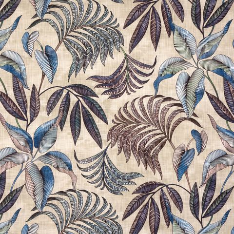 Bryony Indigo Voile Fabric