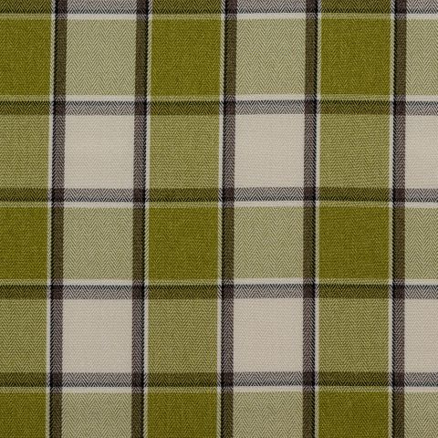 Alderney Lime Voile Fabric