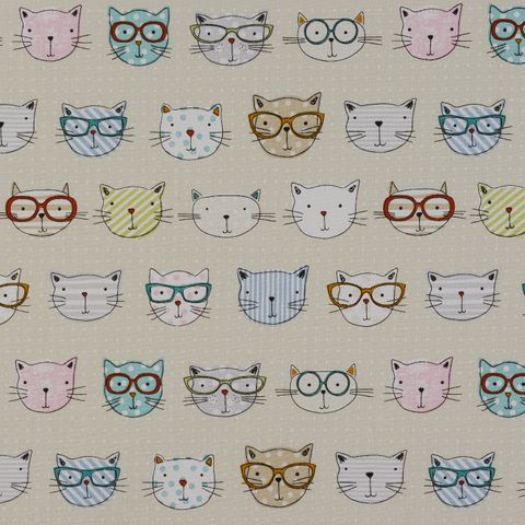 Cool cats Upholstery Fabric