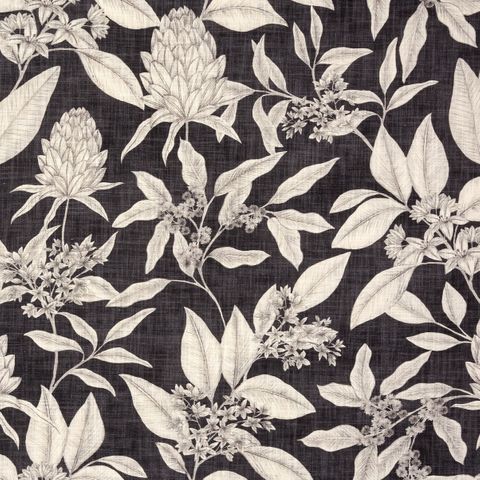 Holyrood Charcoal Voile Fabric