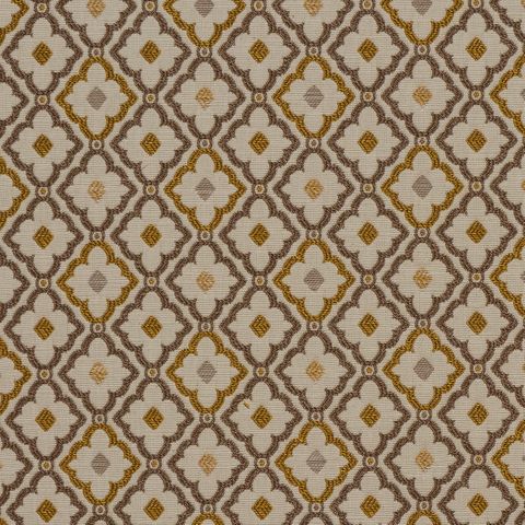 Flavia FR Gold Voile Fabric