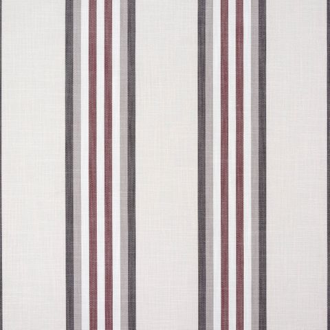 Manali Stripe Rosso Pelmet