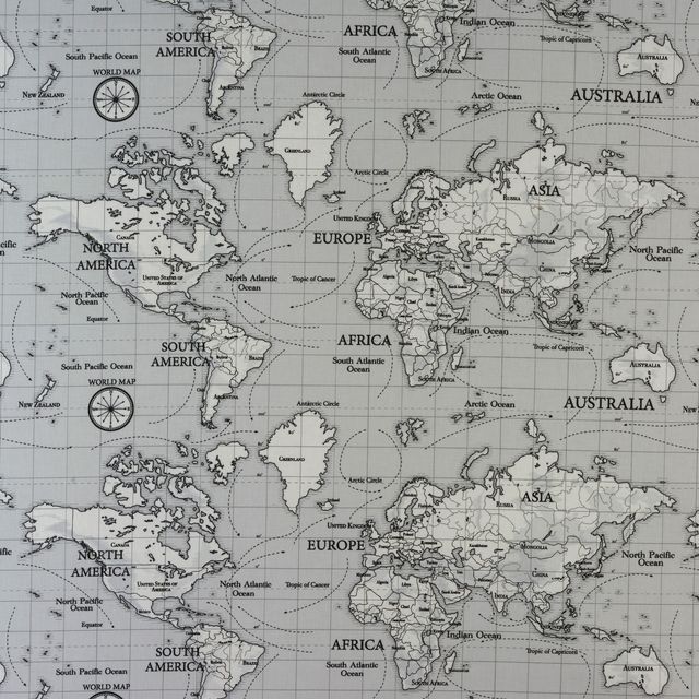 Fryetts Surf & Turf Maps Grey