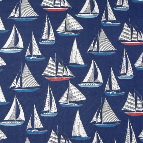 Ocean Yacht Navy Upholstery Fabric