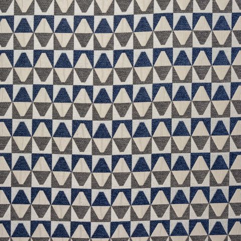 Kaleidoscope Indigo Upholstery Fabric