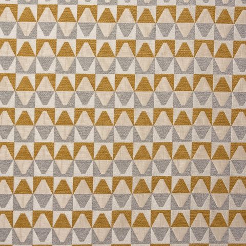 Kaleidoscope Ochre Upholstery Fabric