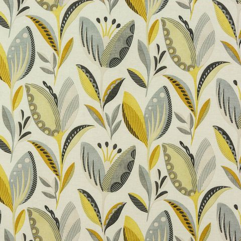Leon Ochre Upholstery Fabric