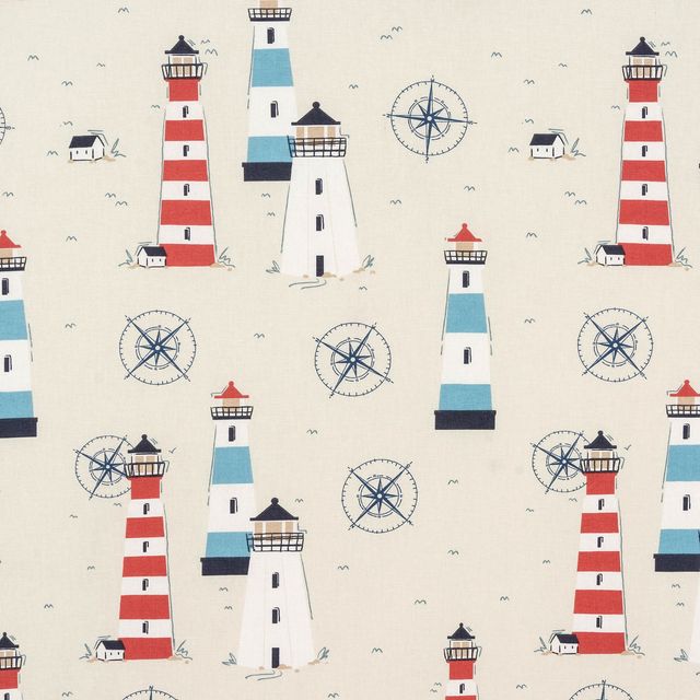 Fryetts Surf & Turf Lundy Multi Upholstery Fabric