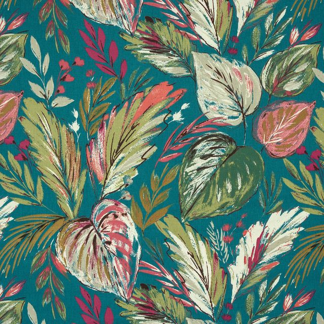 St Barts Teal Upholstery Fabric