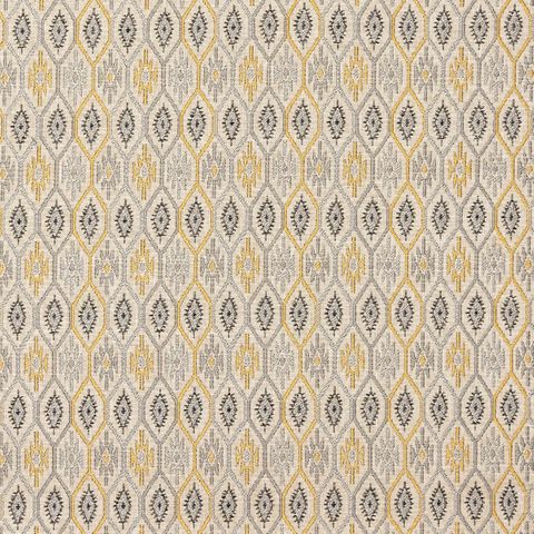 Santa Maria Ochre Voile Fabric