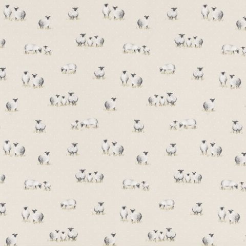 Sheepy Natural Upholstery Fabric