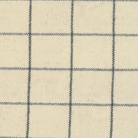 Siegfried Check Ivory Upholstery Fabric