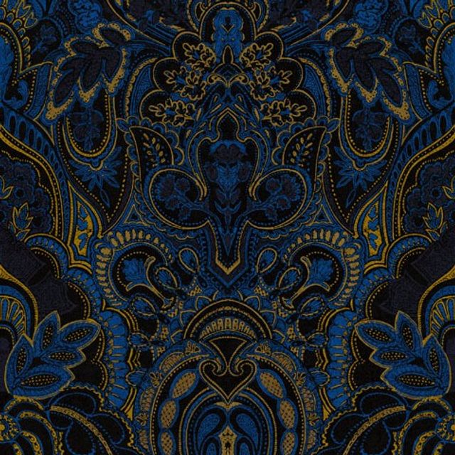 Utopia Absolute Loveliness - Beautiful Damask Dangereuse Oxford Blue