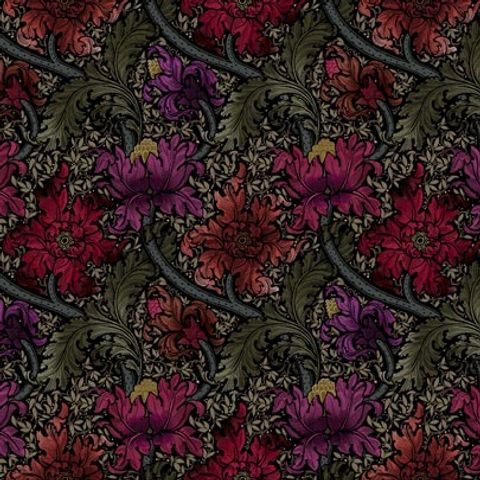 Morris Major Berry Upholstery Fabric