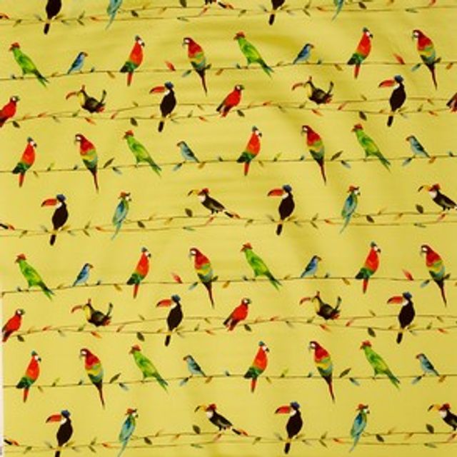 Prestigious Textiles My World Toucan Talk Zest