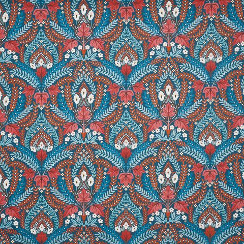 Script Midnite Upholstery Fabric