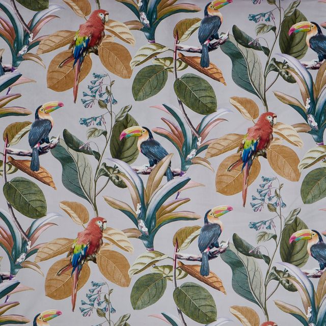 Prestigious Textiles Painted Canvas Parrot Amber