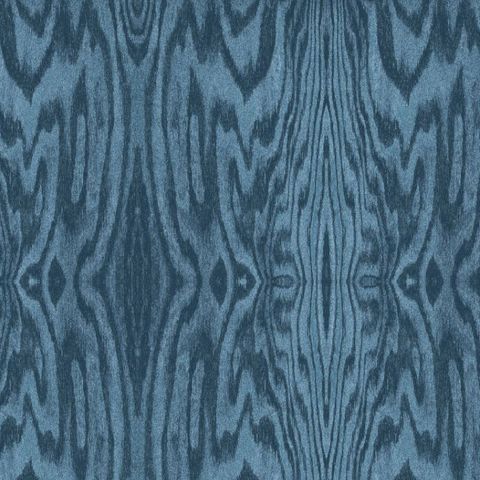 Arbre Steel Blue Upholstery Fabric