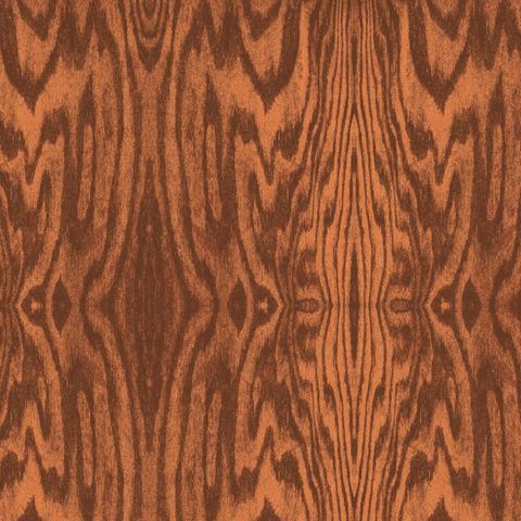 Arbre Burnt Orange Upholstery Fabric