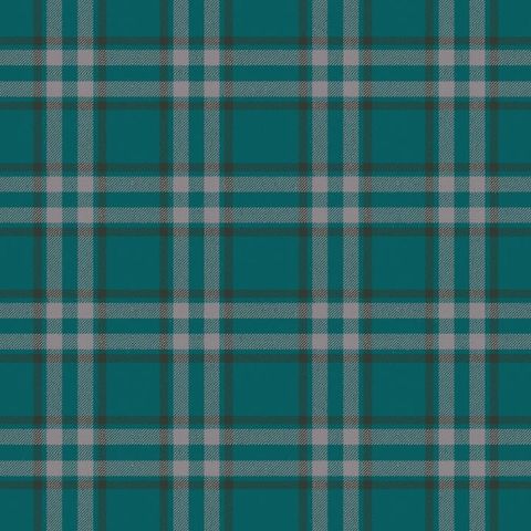 Arran Check Large Teal 35