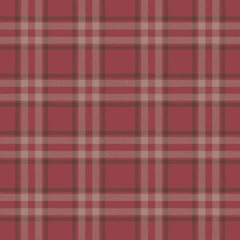 Arran Check Large Rich Pink 51 Upholstery Fabric