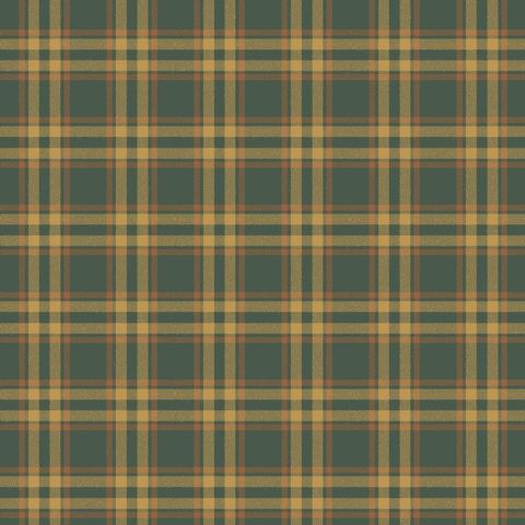 Arran Check Small Forest Upholstery Fabric