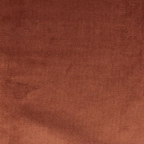 Velour Copper Upholstery Fabric