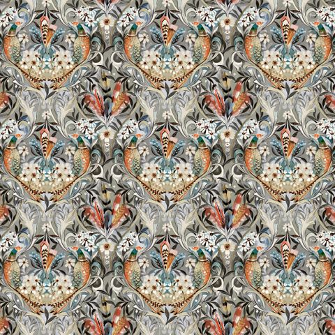 Baby Rostherne Slate Upholstery Fabric