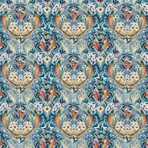 Baby Rostherne Sky Upholstery Fabric