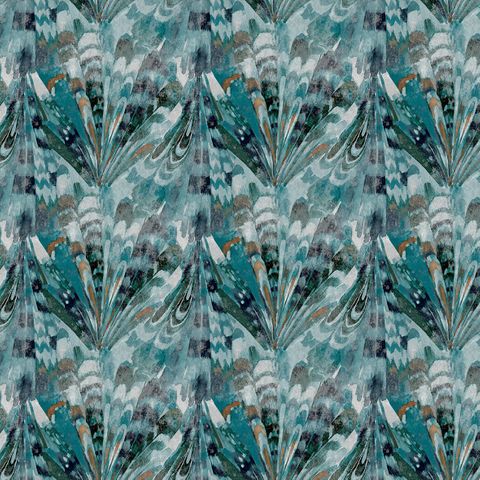 Baby Rutland Teal Upholstery Fabric