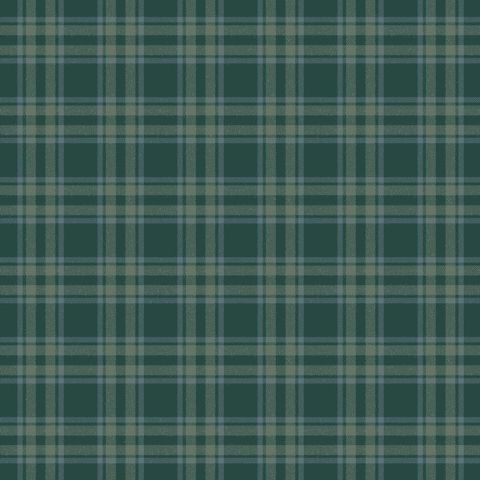 Arran Check Small Sage