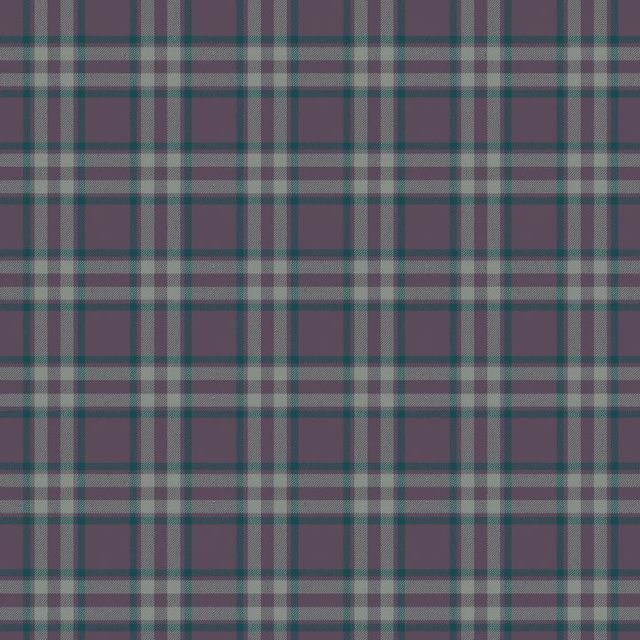 Arley House Tobermory Arran Check Small Heather