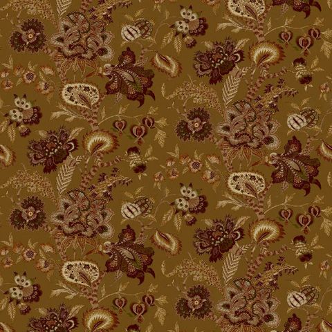 Baby Bombay Antique Gold Upholstery Fabric