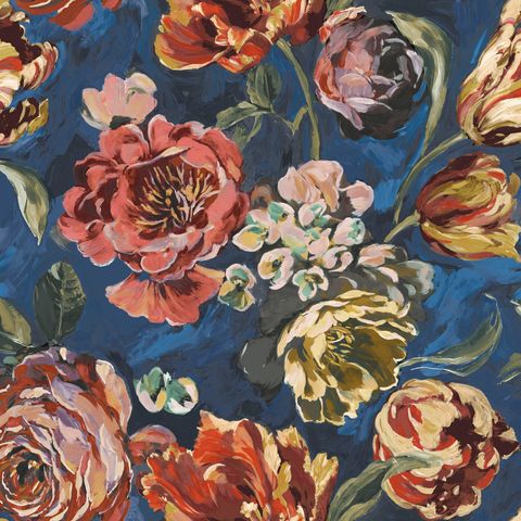 Bronte Cobalt Upholstery Fabric