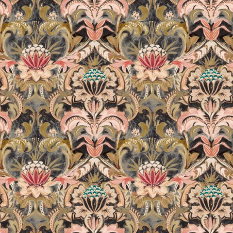 Belvedere Pink Diamond Upholstery Fabric