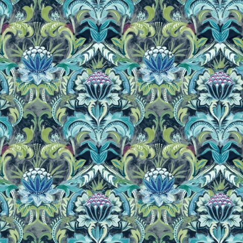 Belvedere Sapphire Upholstery Fabric