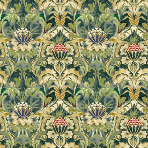Belvedere Emerald Upholstery Fabric