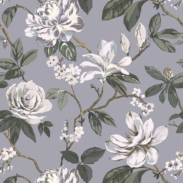 Arley House Kew Kew Silver Upholstery Fabric