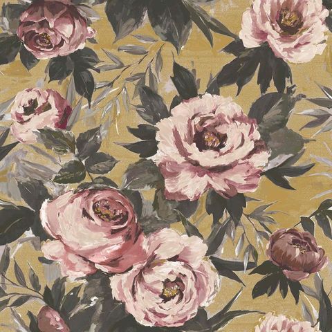 Louisa Ochre Upholstery Fabric