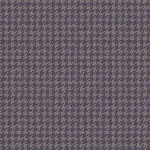Houndstooth Aubergine