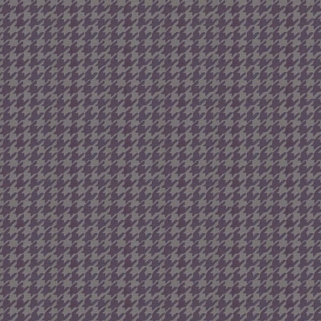 Arley House Tobermory Houndstooth Aubergine