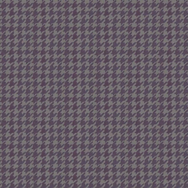 Houndstooth Aubergine