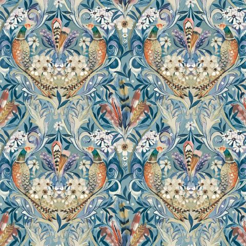 Midi Rostherne Sky Upholstery Fabric