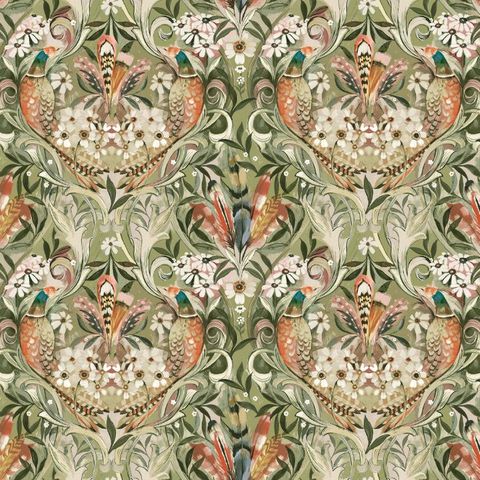 Midi Rostherne Pine Upholstery Fabric