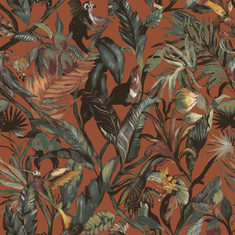 Sumatra Amber Upholstery Fabric