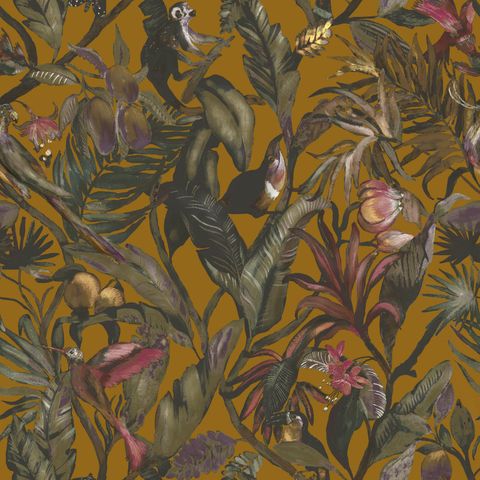 Sumatra Golden Upholstery Fabric