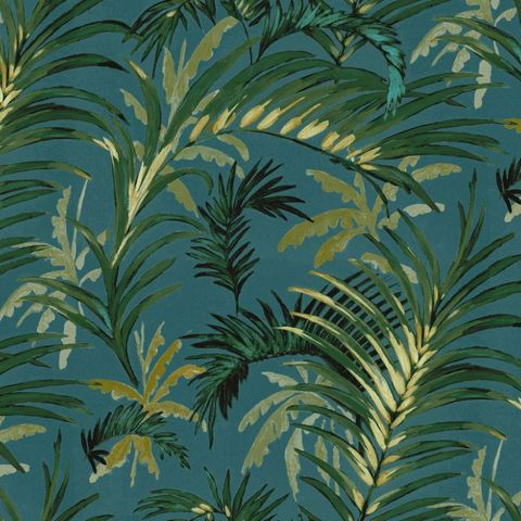 Surabaya Aqua Upholstery Fabric