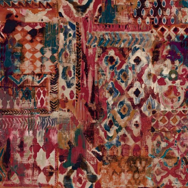 Arley House Persia Persia Merlot Upholstery Fabric