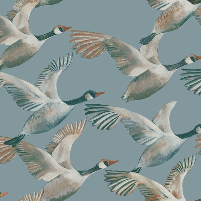 Arley House Derwent Skein Duck Egg Upholstery Fabric