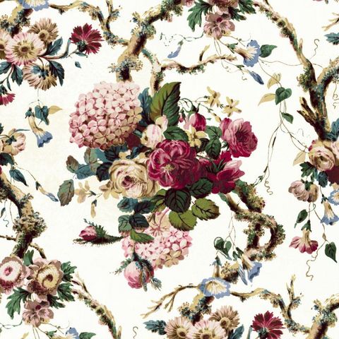 V&A Georgette Chintz Upholstery Fabric